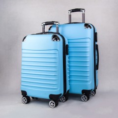 成人行李箱万向轮20寸耐磨老包角旅行箱青少年拉杆箱初高中学生白色24寸
