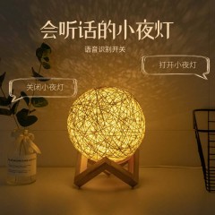 定制懒人专用智能语音创意小夜灯