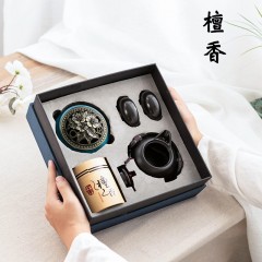 檀香炉陶瓷功夫茶具定制